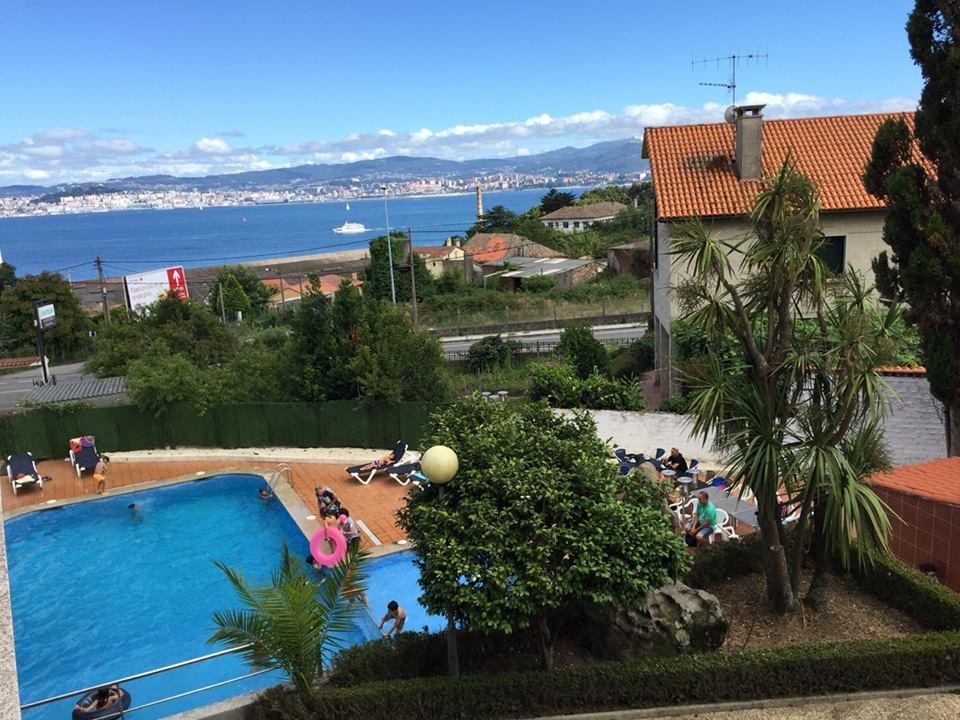 Hostal Las Vegas Cangas do Morrazo Bagian luar foto