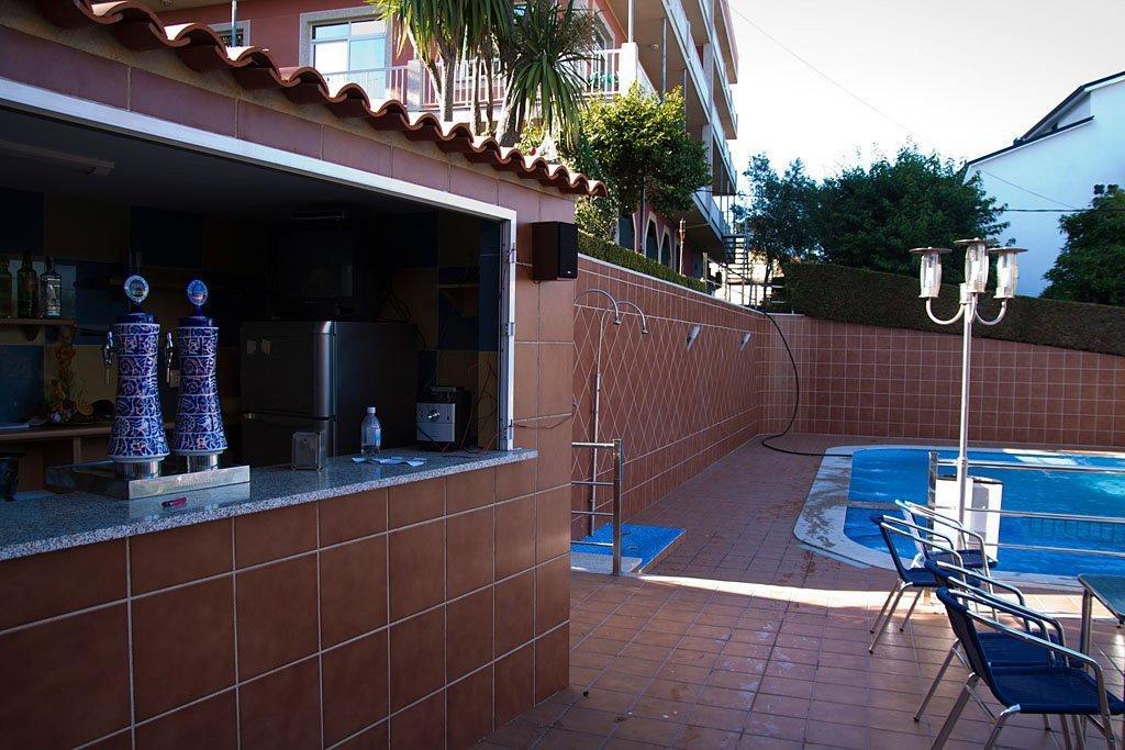 Hostal Las Vegas Cangas do Morrazo Bagian luar foto